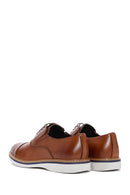 Men's Tan Leather Oxford Shoes | Derimod Men's Tan Leather Oxford Shoes | Derimod