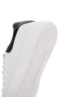 Erkek Beyaz Deri Kalın Tabanlı Sneaker | Derimod Erkek Beyaz Deri Kalın Tabanlı Sneaker | Derimod