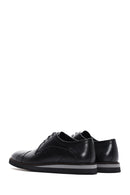 Men's Black Leather Casual Shoes | Derimod Men's Black Leather Casual Shoes | Derimod