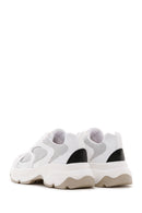 Women's White Thick Soled Sneaker | Derimod Women's White Thick Soled Sneaker | Derimod