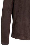 Clint Men's Brown Suede Double-Sided Leather Jacket | Derimod Clint Men's Brown Suede Double-Sided Leather Jacket | Derimod