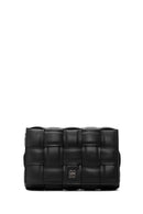 Women's Black Knitted Shoulder Bag | Derimod Women's Black Knitted Shoulder Bag | Derimod