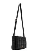 Women's Black Knitted Shoulder Bag | Derimod Women's Black Knitted Shoulder Bag | Derimod