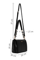 Women's Black Long Strap Shoulder Bag | Derimod Women's Black Long Strap Shoulder Bag | Derimod