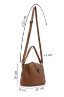 Women's Tan Long Strap Crossbody Bag | Derimod Women's Tan Long Strap Crossbody Bag | Derimod