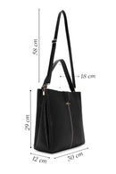 Women's Black Long Strap Crossbody Bag | Derimod Women's Black Long Strap Crossbody Bag | Derimod