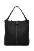 Women's Black Long Strap Crossbody Bag | Derimod Women's Black Long Strap Crossbody Bag | Derimod