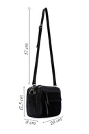 Women's Black Long Strap Crossbody Bag | Derimod Women's Black Long Strap Crossbody Bag | Derimod