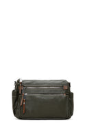 Women's Khaki Long Strap Crossbody Bag | Derimod Women's Khaki Long Strap Crossbody Bag | Derimod