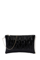 Kadın Siyah Rugan Portföy Çanta | Derimod Kadın Siyah Rugan Portföy Çanta | Derimod