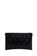 Kadın Siyah Rugan Portföy Çanta | Derimod Kadın Siyah Rugan Portföy Çanta | Derimod