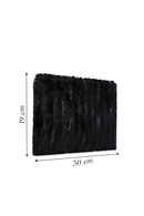 Kadın Siyah Peluş Portföy Çanta | Derimod Kadın Siyah Peluş Portföy Çanta | Derimod