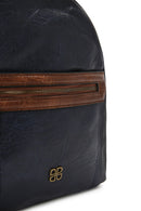 Women's Navy Blue Backpack | Derimod Women's Navy Blue Backpack | Derimod