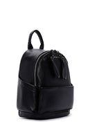 Women's Black Leather Backpack | Derimod Women's Black Leather Backpack | Derimod