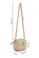 Kadın Bej Uzun Askılı Çapraz Çanta | Derimod Kadın Bej Uzun Askılı Çapraz Çanta | Derimod