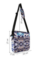 Women's Blue Long Strap Briefcase | Derimod Women's Blue Long Strap Briefcase | Derimod