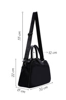 Women's Black Long Strap Shoulder Bag | Derimod Women's Black Long Strap Shoulder Bag | Derimod