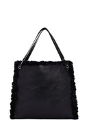 Kadın Siyah Uzun Askılı Omuz Çantası | Derimod Kadın Siyah Uzun Askılı Omuz Çantası | Derimod