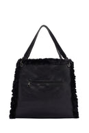 Kadın Siyah Uzun Askılı Omuz Çantası | Derimod Kadın Siyah Uzun Askılı Omuz Çantası | Derimod