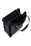 Kadın Siyah Uzun Askılı Omuz Çantası | Derimod Kadın Siyah Uzun Askılı Omuz Çantası | Derimod