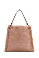 Kadın Bej Uzun Askılı Omuz Çantası | Derimod Kadın Bej Uzun Askılı Omuz Çantası | Derimod