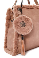 Kadın Bej Uzun Askılı Omuz Çantası | Derimod Kadın Bej Uzun Askılı Omuz Çantası | Derimod