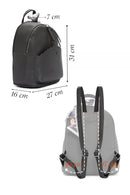 Women's Gray Backpack | Derimod Women's Gray Backpack | Derimod