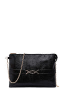 Women's Black Long Chain Strap Clutch Bag | Derimod Women's Black Long Chain Strap Clutch Bag | Derimod