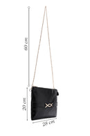Women's Black Long Chain Strap Clutch Bag | Derimod Women's Black Long Chain Strap Clutch Bag | Derimod
