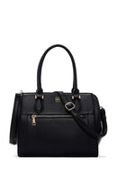 Women's Black Long Strap Shoulder Bag | Derimod Women's Black Long Strap Shoulder Bag | Derimod