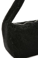 Women's Black Stone Handbag | Derimod Women's Black Stone Handbag | Derimod
