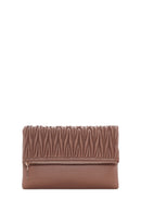Women's Brown Long Chain Strap Crossbody Bag | Derimod Women's Brown Long Chain Strap Crossbody Bag | Derimod