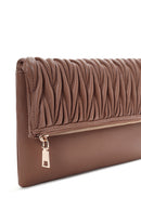 Women's Brown Long Chain Strap Crossbody Bag | Derimod Women's Brown Long Chain Strap Crossbody Bag | Derimod