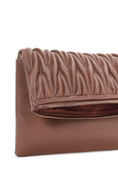 Women's Brown Long Chain Strap Crossbody Bag | Derimod Women's Brown Long Chain Strap Crossbody Bag | Derimod