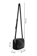 Women's Black Long Strap Crossbody Bag | Derimod Women's Black Long Strap Crossbody Bag | Derimod