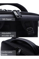 D-Pack Unisex Black Technological Backpack | Derimod D-Pack Unisex Black Technological Backpack | Derimod