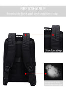 D-Pack Unisex Black Technological Backpack | Derimod D-Pack Unisex Black Technological Backpack | Derimod