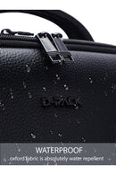 D-Pack Unisex Black Technological Backpack | Derimod D-Pack Unisex Black Technological Backpack | Derimod
