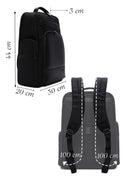 D-Pack Unisex Black Technological Backpack | Derimod D-Pack Unisex Black Technological Backpack | Derimod