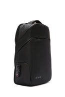 D-Pack Unisex Black Technological Backpack | Derimod D-Pack Unisex Black Technological Backpack | Derimod