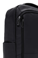 D-Pack Unisex Black Technological Fabric Backpack | Derimod D-Pack Unisex Black Technological Fabric Backpack | Derimod