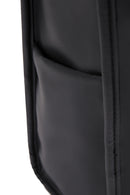 D-Pack Men's Black Fabric Backpack | Derimod D-Pack Men's Black Fabric Backpack | Derimod