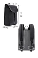 D-Pack Men's Black Fabric Backpack | Derimod D-Pack Men's Black Fabric Backpack | Derimod