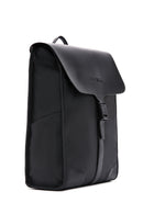 D-Pack Men's Black Fabric Backpack | Derimod D-Pack Men's Black Fabric Backpack | Derimod