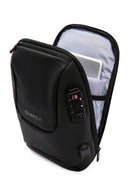 D-Pack Men Black Technological Crossbody Bag | Derimod D-Pack Men Black Technological Crossbody Bag | Derimod