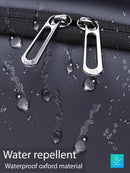 D-Pack Men Black Technological Crossbody Bag | Derimod D-Pack Men Black Technological Crossbody Bag | Derimod