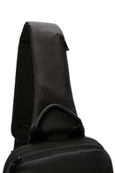 D-Pack Men Black Technological Crossbody Bag | Derimod D-Pack Men Black Technological Crossbody Bag | Derimod