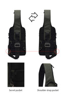 D-Pack Men Khaki Technological Crossbody Bag | Derimod D-Pack Men Khaki Technological Crossbody Bag | Derimod