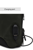 D-Pack Men Khaki Technological Crossbody Bag | Derimod D-Pack Men Khaki Technological Crossbody Bag | Derimod