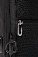 D-Pack Men's Black Technological Hardcase Long Strap Shoulder Bag | Derimod D-Pack Men's Black Technological Hardcase Long Strap Shoulder Bag | Derimod